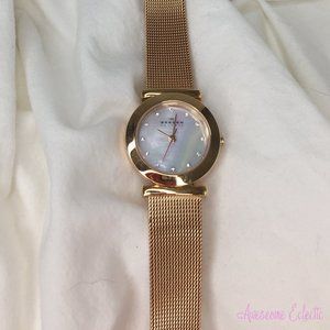 Skagen Women's Ladies' Rose Gold-Tone Watch - Stainless - New!